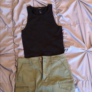 size small forever 21 crop top!